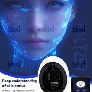 New 3D Facial Skin Analyzer Machine 15.6 inch AI Skin Analyzer Face Machine Spectrum Skin Analysis Scanner Internet connected