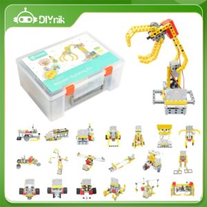 ELECFREAKS micro:bit 32 in1 Wonder Building Kit Programmable Board K12 Educational Learning Puzzle Building Blocks Kit Toys Gift