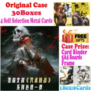 Newest Wholesale Molin Culture Jujutsu Kaisen Colored Paper JJK Trading Artboard Anime Gojo Nanami ACG TCG Hobbies Gift