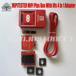 MIPITESTER / MiPi Box Max /MIPI PLUS + NB UFS 4 IN 1 (254 /153 /297) Read / Write UFS memory chips