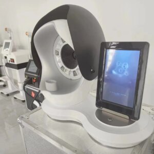 New 3D Facial Skin Analyzer Machine Skin Analyzer Facial Machine 8 Light Spectrum Skin Analysis Scanner
