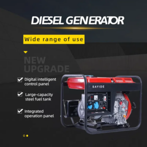 Quiet Lightweight Silent Electric Generators Portable Travel Electricity. Made in China Customizable Ready-to-use Genset