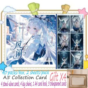 Wholesale latest goddess story A5 collection Kakashima characters acrylic color paper games toys hobby wife gift bikini sexy big