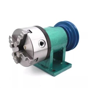 Self-made lathe spindle woodworking DIY metal assembly bead machine three-claw four-claw self-centering chuck transformation set