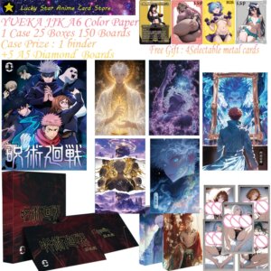 New YUEKA Jujutsu Kaisen 3 Arcylic A6 Colored Paper Gojo Satoru Nanami Hobby Collection Cards Doujin Booster Box Kid Toys Gifts