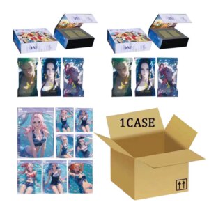 Wholesale One Piece Collection Cards Kaling Wave2 Diamond Relief Starry Sky Swimsuit Q Version Box Booster Box Acg Trading Cards
