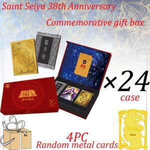 New Saint Seiya 38th Anniversary Card Gift Boxthe Legeng Of The Gods Packaging Rare Card Rare Collection Card for Anime Serie