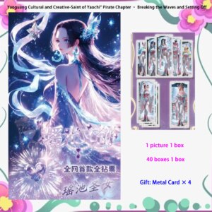 The latest wholesale goddess story collection card character card Yaochi Saint Pirate Toy Card animation game card