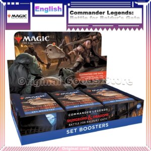 Original Magic The Gathering Commander Legends: Battle for Baldur’s Gate Card English Set Booster Box Collection Trading Cards