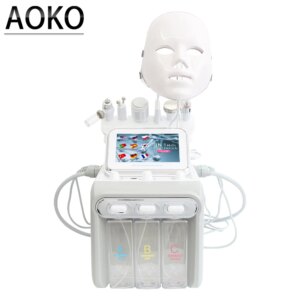 Professionl Hydro Bio-lifting Facial Scrub Oxygen hydrogen Cleansing Lifting dermabrasion Beauty Machine SPA Salon device