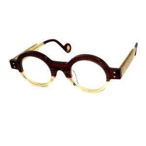 Belight Optical Italy Design Handmade Italy Acetate Round Shape Retro Vintage Eyeglasses Prescription Lens WITHOUT LIMITS