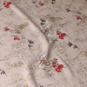 Autumn and Winter New Baseball Uniform Children’s Clothing Printing Fabric Ink Rhyme Gambiered Guangdong Cloth Dress