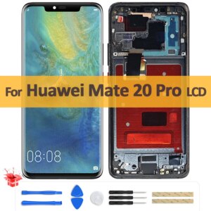 6.39″ Original OLED For Huawei Mate 20 Pro LCD Display LYA-L29 Touch Screen Digitizer Assembly with Fingerprint For Mate20 Pro