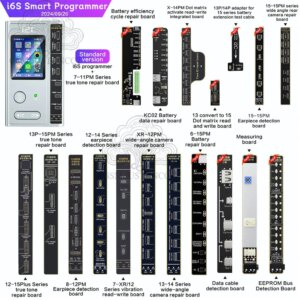 I2C I6S Intelligent Programmer for iPhone 6-15ProMax Original Screen True Tone Face ID Battery Rear Camera Pop Up Problem Repair