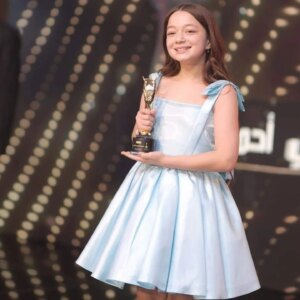 Jill Wish Elegant Pink Puffy Girl Dress Square Collar with Bow for Kids Wedding Birthday Communion Party Pageant Ball Gown  J226