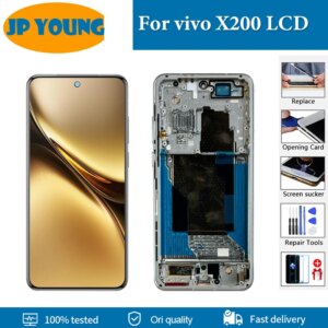 6.67 ” AMOLED For vivo X200 LCD Display V2415A Touch Screen Digitizer Assembly For vivo X200 V2405A LCD Replacement Parts