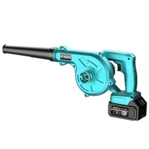 High power lithium battery blower rechargeable hair dryer industrial small car vacuum cleaner dust blowing snow machine
