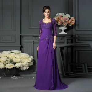 Exquisite 2024 A-Line Sweetheart  Mother of the Bride Dresses Wedding Guest Dresses Lace Applique Floor-Length  ملابس أمي 