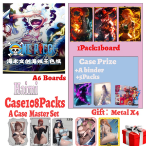 2025 Latest Haimi One Piece A6 Boards Goddess Hot Stamping Boa Hancock Bor Nami Booster Box CCG TCG Hobby Gift