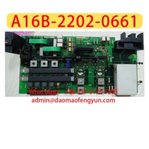 A16B-2202-0661 Used Base plate for 6077-H111,A16B 2202 0661,Fast shipping,The shipment will be arranged after passing the test