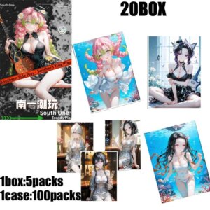 Demon Slayer Collection Cards Booster Box Collection Nanyi Pack Case Wholesale Version Playing Cards Party Games