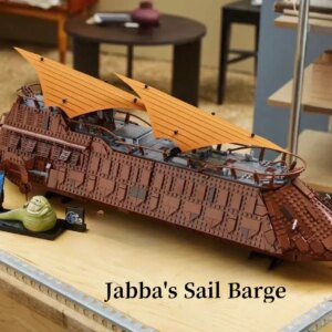 3942pcs Sarlacc Pit Showdown Jabba’s Sail Barge Star Battle Puzzle Assembly Star Wars 75397 Bricks for Adult Kids Birthday Gifts