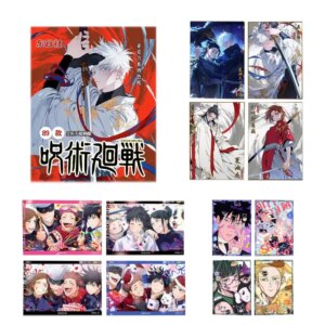Wholesales Jujutsu Kaisen Collection Card Donggushe Wave2 Momoyama Samurai Acrylic Yukata Photo Colorful Trading Playing Cards