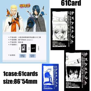 Naruto Set Booster Box Cards Case Wave 2 86*54mm Official Anime Limited Edition Playing Cards Games Toys Child Gifts