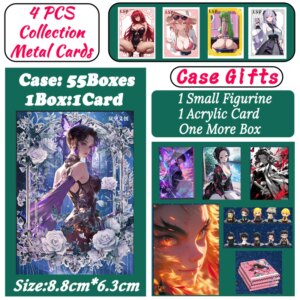 Lanwang Culture Demon Slayer Acrylic Sandwich Diamond Card Wave 1 Nezuko Shinobu Anime Kimetsu Yaiba Boards Toy Hobbies Gifts