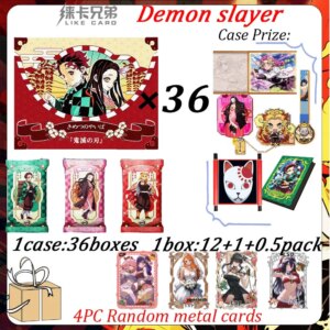 Wholesale New LIKE Card Demon Slayer Card Japanese Nezuko Mitsuri Booster Box Children Toys For And Christmas Gifts