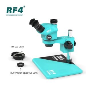 RF4 RF-7050pro 7-50X Zoom Trinocular Stereo Microscope For Computer Mobile Phone Motherboard Checking Repair Tool