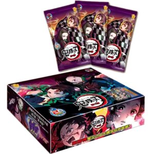 Wholesale Demon Slayer Cards Little Dinosaur GM-0402 Booster Box Anime Nezuko Shinobu Playing Party Board Game Toys Gifts