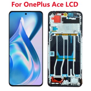 6.7“ Original OLED For OnePlus Ace LCD Display Screen Sensor Panel Digiziter Assembly For OnePlus Ace LCD PGKM10