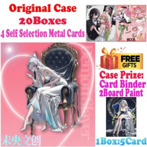 2025 Newest Case Wholesale Weiyang Culture Demon Slayer Acrylic Colored Paper Card Waifu Shinobu Playing Card CCG TCG Art Gift