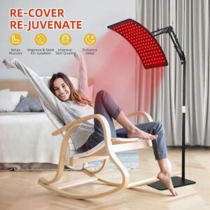 Red light therapy Red light infrared light infrared physiotherapy instrument beauty telescopic floor lamp 660nm850nm