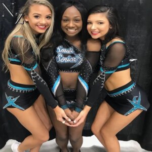 Professional Cheerleader Uniform Sport Outfit, Dance Costume, Custom Style, Free Logo