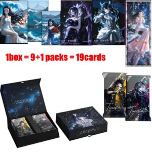 Qianqiu Painting TIMESTRATA Demon Slayer Cards Time Glaze Anime Kamado Nezuko Mitsuri Laser Ticket Diamond Flash Game Cards Gift