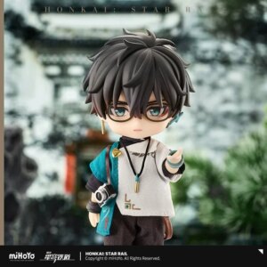 miHoYo Genuine Official Honkai Star Rail DanHeng Nendoroid Figure DOLL Train Journey Anime Cosplay Gifts Fashion Ornaments