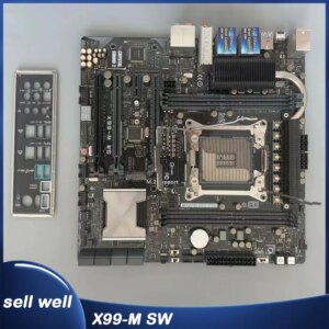 X99-M SW For A-S-U-S Workstation motherboard Support 2011-3++i7++E3+V3 full range of processors