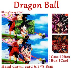 2025 New Dragon Ball Collection Cards By ShengSheng Club Anime Character Gift Table Board Game Playing Cards For Fans