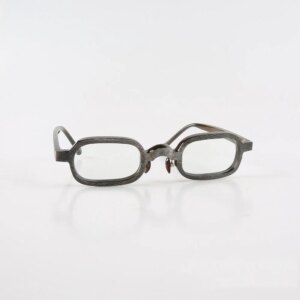 Man’s Glasses Frames Unique Square Classic Rough Handmade Buffalo Horn Prescription Eyeglass Frames Optical Lenses Eyeglasses