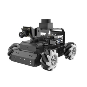 4WD Robot Car with Camera Radar MentorPi Mecanum Wheel Robot For Raspberry Pi 5 ROS2-HUMBLE Support SLAM and Autonomous Driving