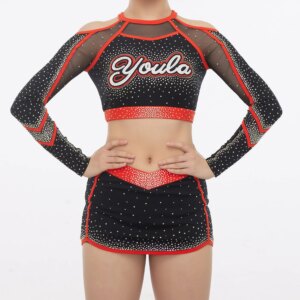 1Piece Professional Cheerleading Outfit, Uniform, Custom Style,Custom Size