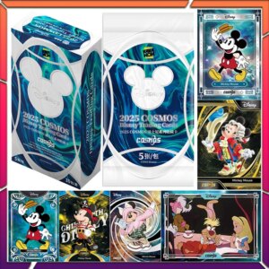 KAKAWOW 2025 COSMOS Disney Trading Cards Classic Cartoon Original Collection Card Kid Toy Children Birthday Gifts