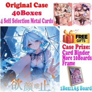 2025 Lastest A5 Size Yuyannanzhi Goddess Waifu Card Board No Duplicate Master Set Ganyu Furina Keqing Artboard