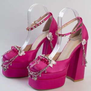 Hand-Made Lolita Shoes Y2g Platform High Heel Heels