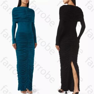 Customized Elegant Maxi Dress A-Line Evening Dresses Formal Long Sleeves Prom Gown Exquisite High Quality Party Gowns for Women