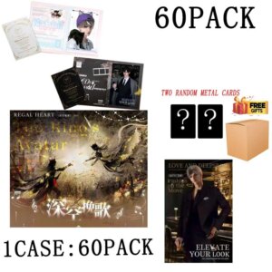 Wholesale Love And Deep Space Huoxin Wenchuang Two-Fold Postcard Booster Box Male God High Appearance Kids Adult Gifts