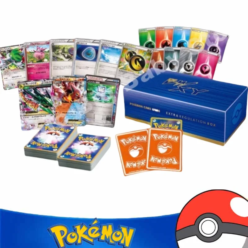 Pokemon Cards Original Trading PTCG Cartoon Additional Rule Wxya Trainer Group Pokemon Master Box Gift Box Cartoon Child Gift