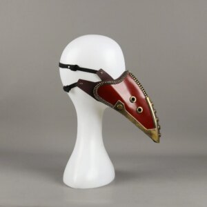Overhaul Cosplay Mask FRP Long Nose Halloween Masks